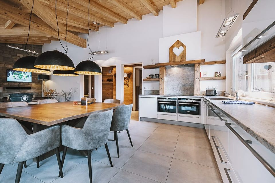Penthouse, 4 Bedrooms | Private kitchen | Fridge, dishwasher, coffee/tea maker, electric kettle