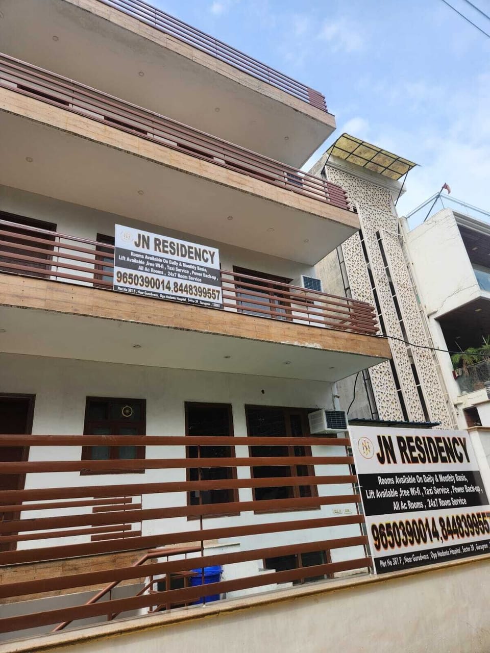 Front of property