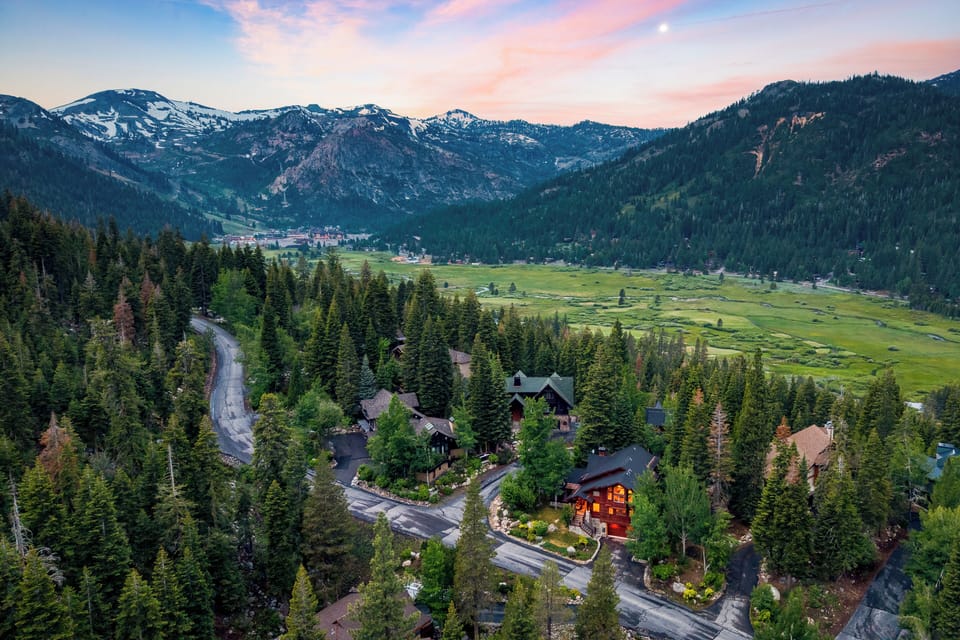 Surrounded by towering trees for a peaceful, private escape.
