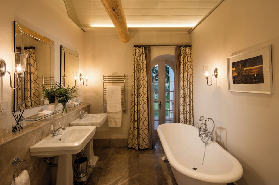 Cellar Cottage | Bathroom | Rainfall showerhead, free toiletries, hair dryer, bathrobes