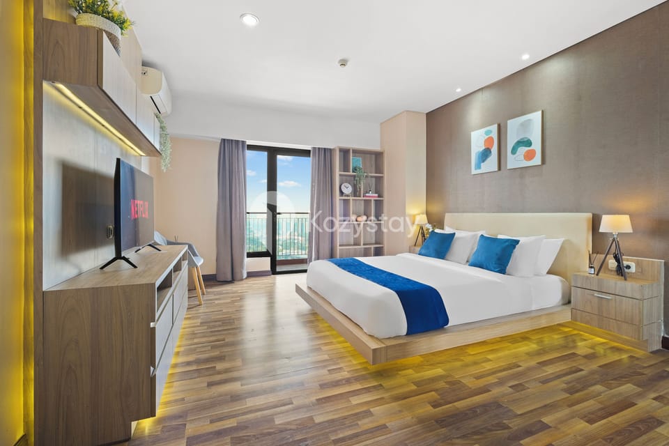 Apartment, 1 Bedroom, City View | Iron/ironing board, free WiFi