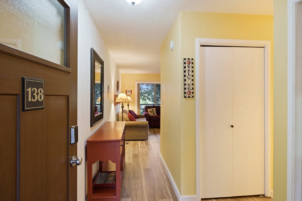 Ahead- Main area, Right - Bedroom and Bath