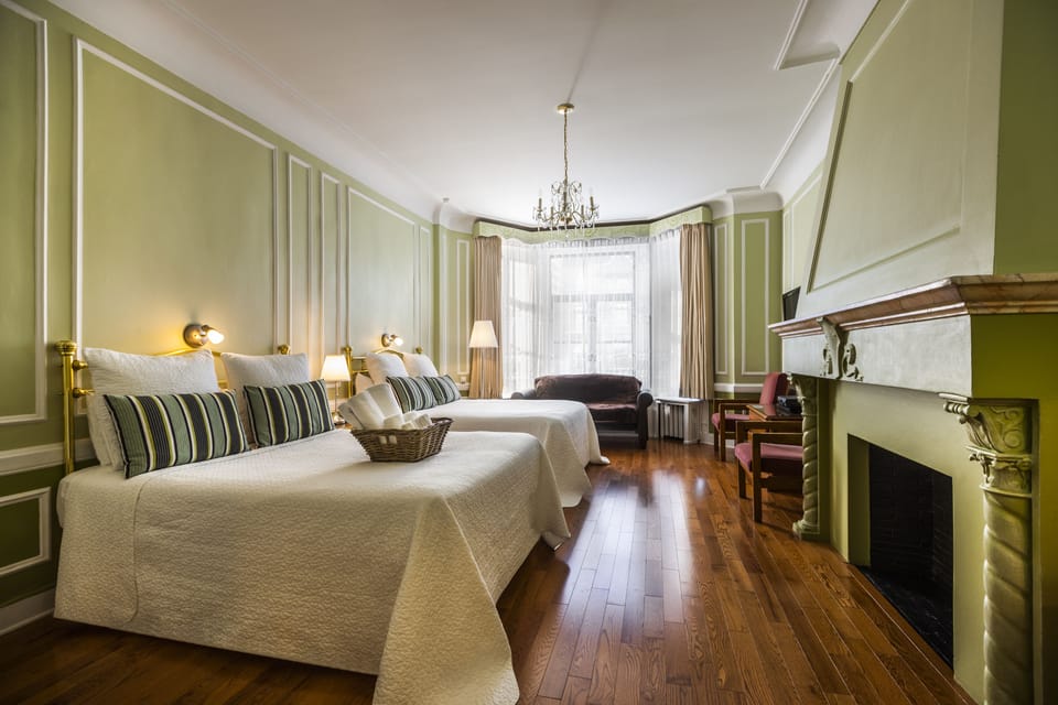 Superior Room, 2 Double Beds, Jetted Tub | Premium bedding, desk, blackout drapes, iron/ironing board
