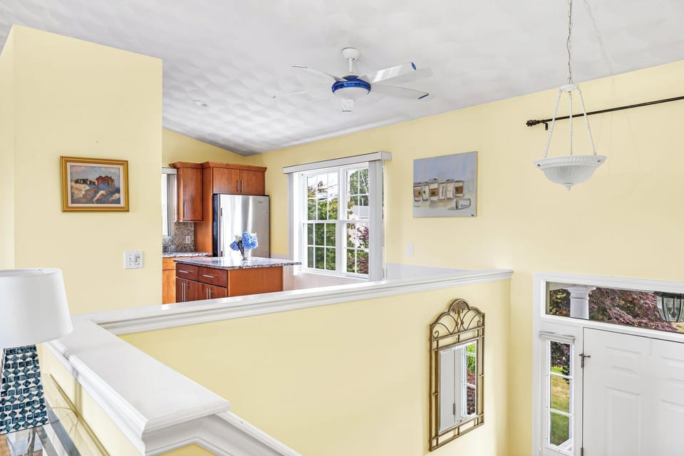 Kitchen from upstairs living area