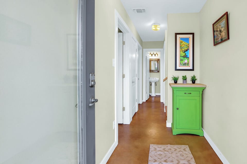 Foyer upon entering the home