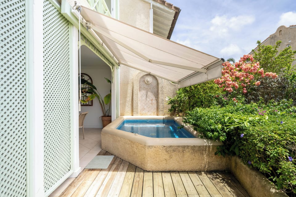 Retractable awnings if shade is preferred
