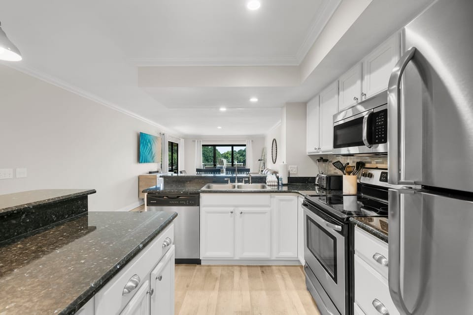 Kitchen with Stainless Appliances