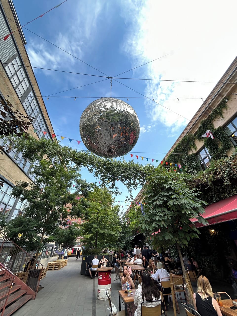 Outdoor dining