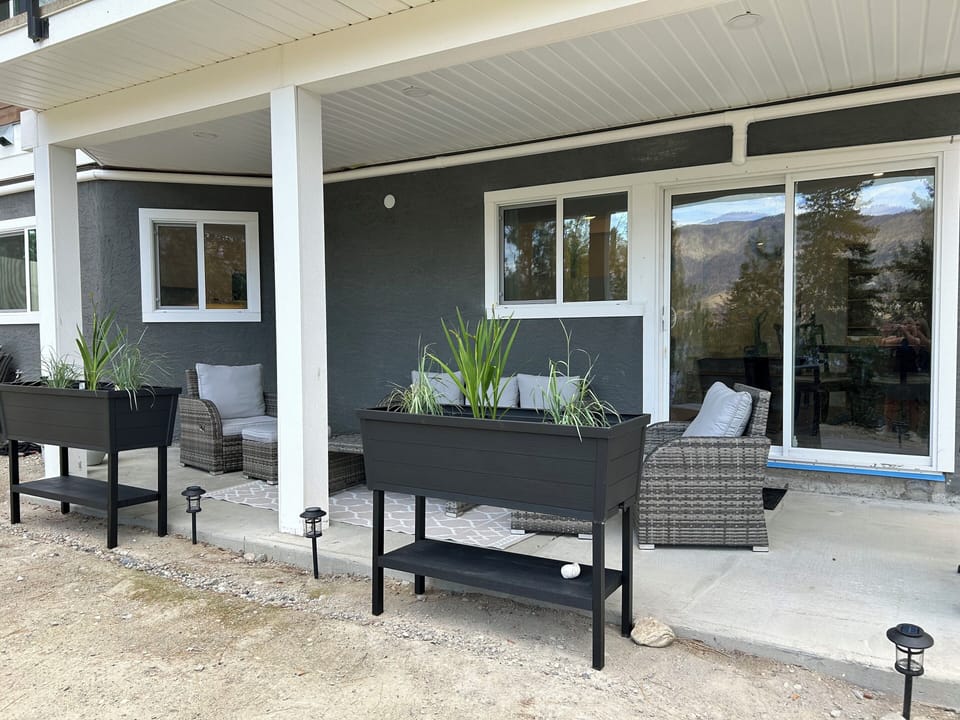 Private patio