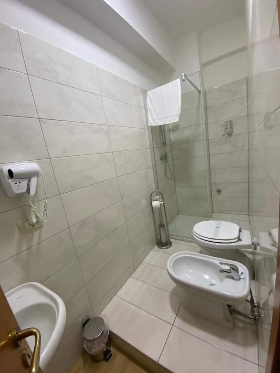Deluxe Quadruple Room, Balcony, Partial Sea View | Bathroom | Bidet