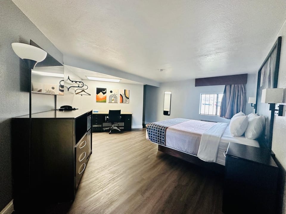 Standard Single Room, 1 King Bed, Non Smoking | Desk, laptop workspace, iron/ironing board, free WiFi