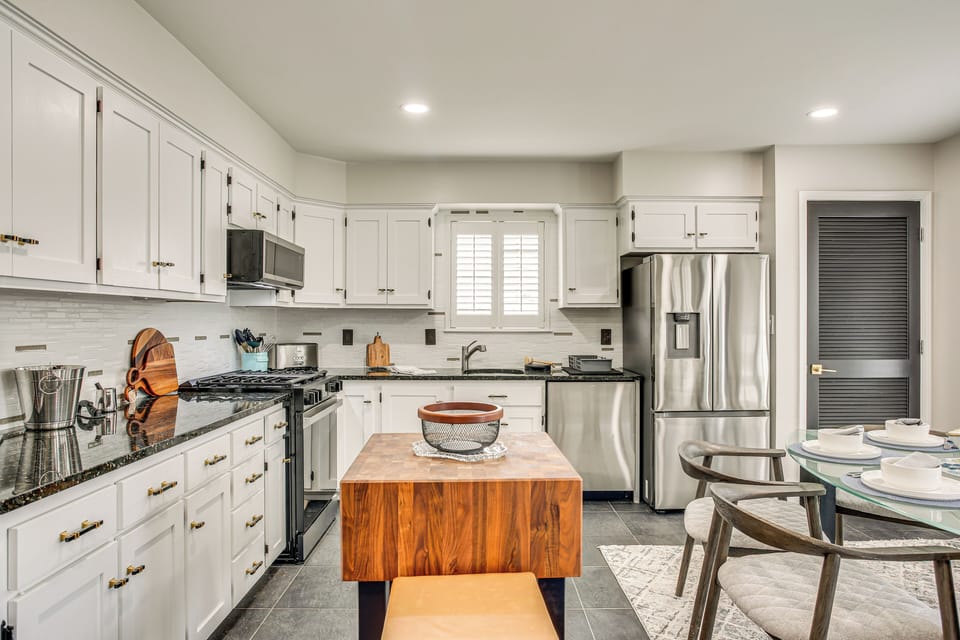 Kitchen | 1st Floor | Drip Coffee Maker | Blender | Cooking Basics