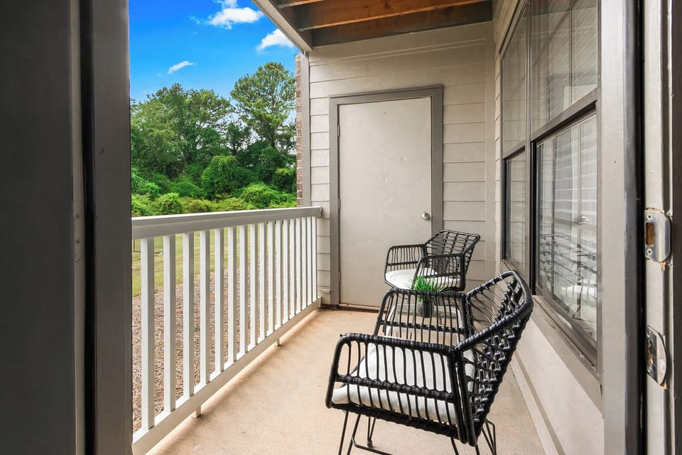Private patio