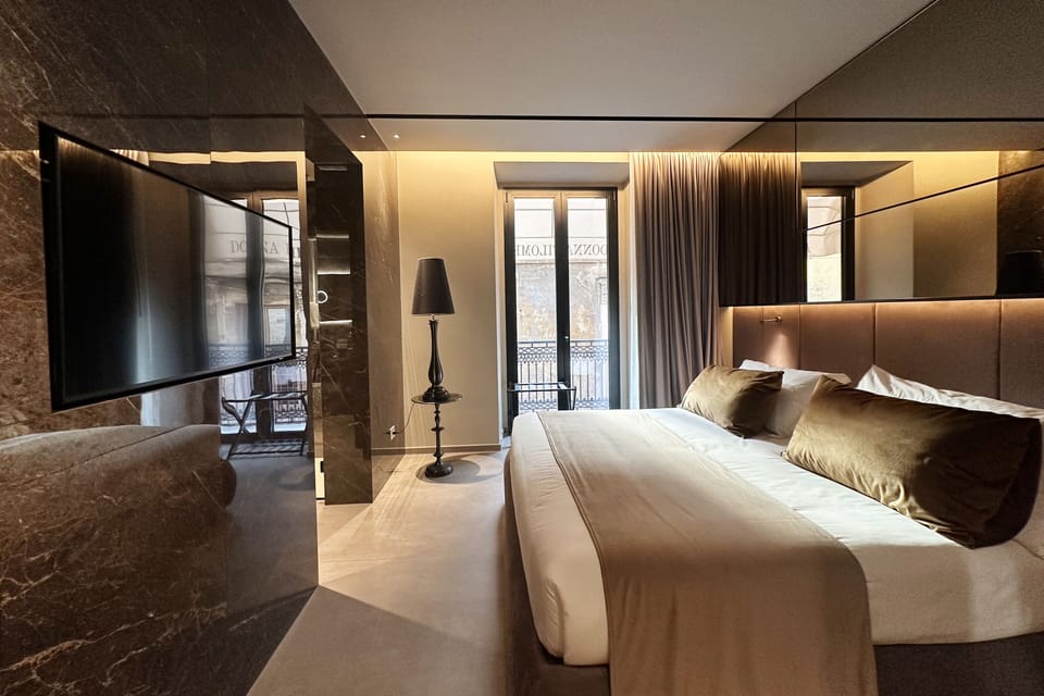 Camera King con Vasca Idromassaggio | In-room safe, blackout drapes, soundproofing, iron/ironing board