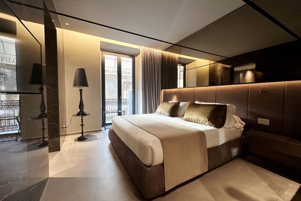 Camera King con Vasca Idromassaggio | In-room safe, blackout drapes, soundproofing, iron/ironing board