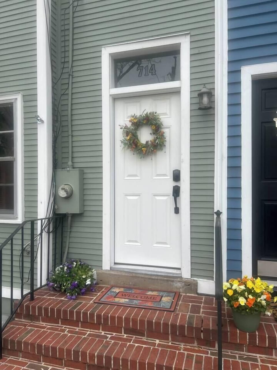 Current 2025 front door pic. Have not painted new door installed end of 2024 
