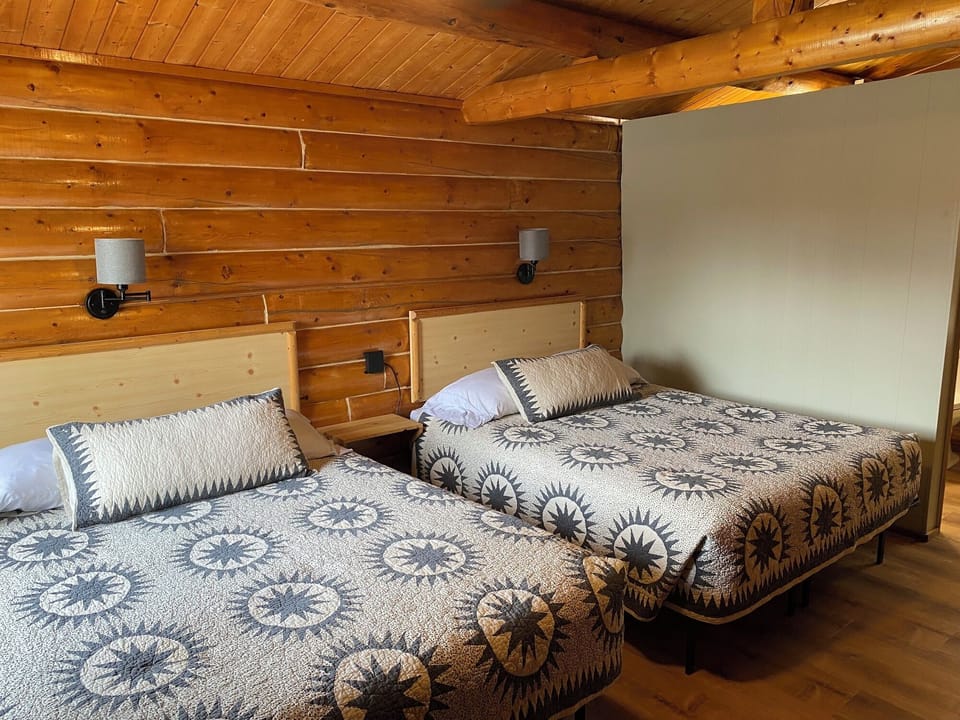 Two queen beds