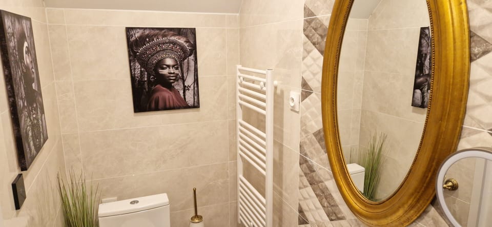 Deluxe Room | Bathroom | Shower, towels, soap, shampoo