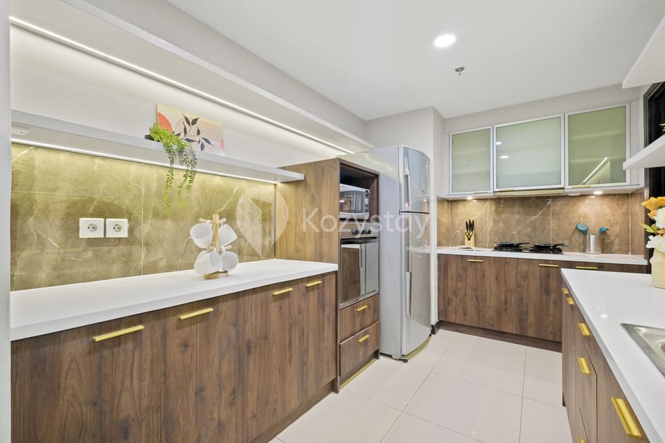 Apartment, 2 Bedrooms, City View | Private kitchen