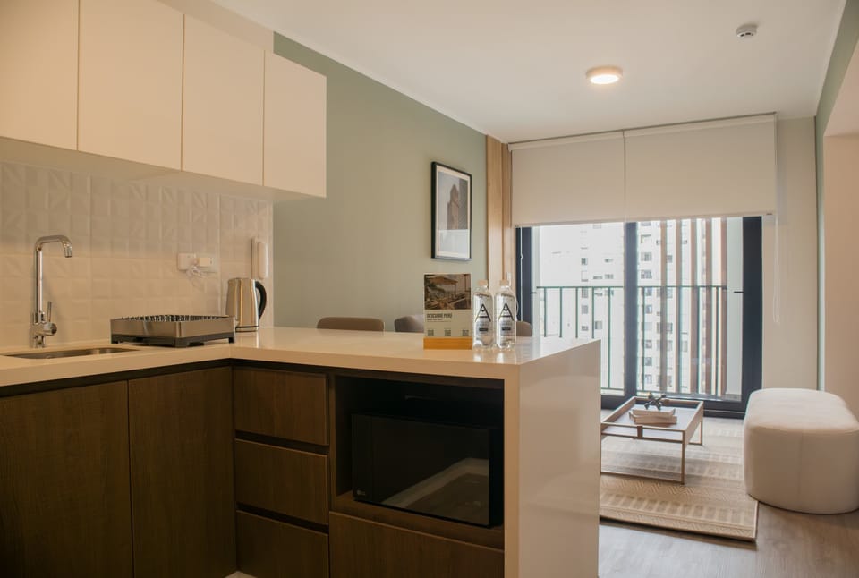 Equipped kitchen