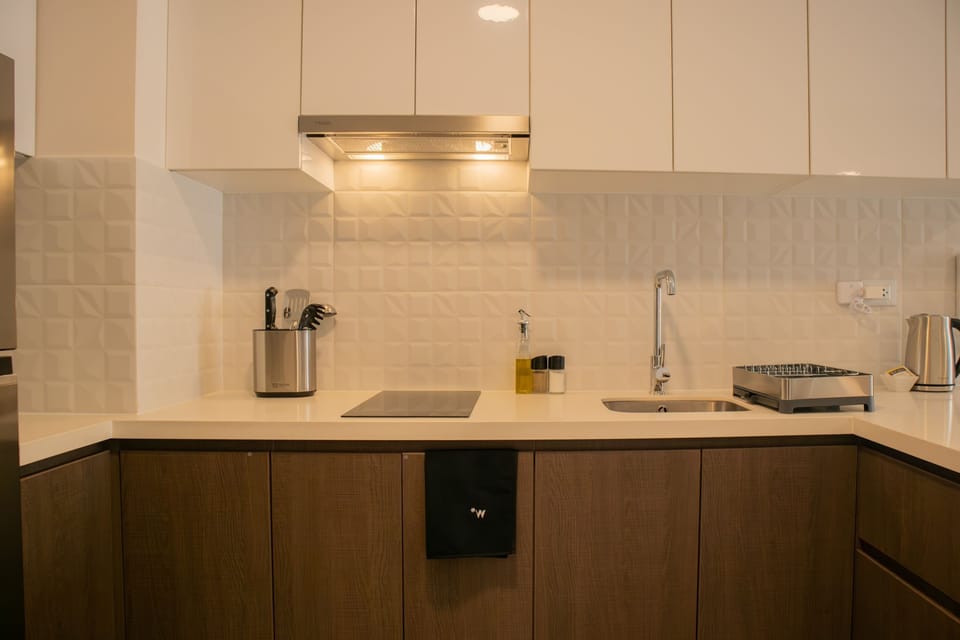 Kitchen with appliances