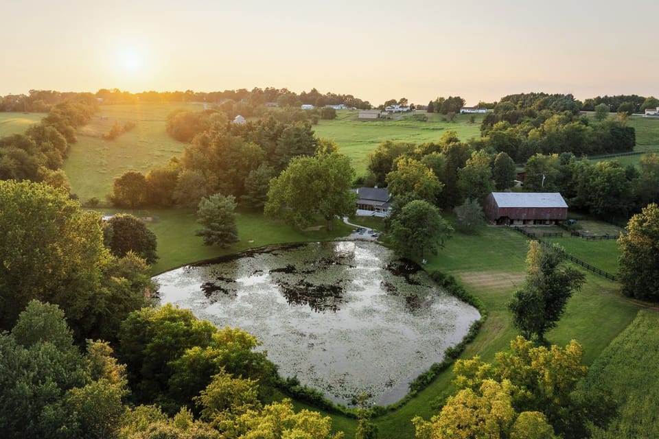 The magical pond and beautiful natural surroundings are going to sweep you off your feet.
