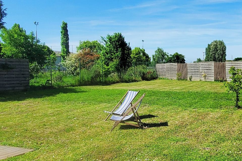Relaxing in the garden...