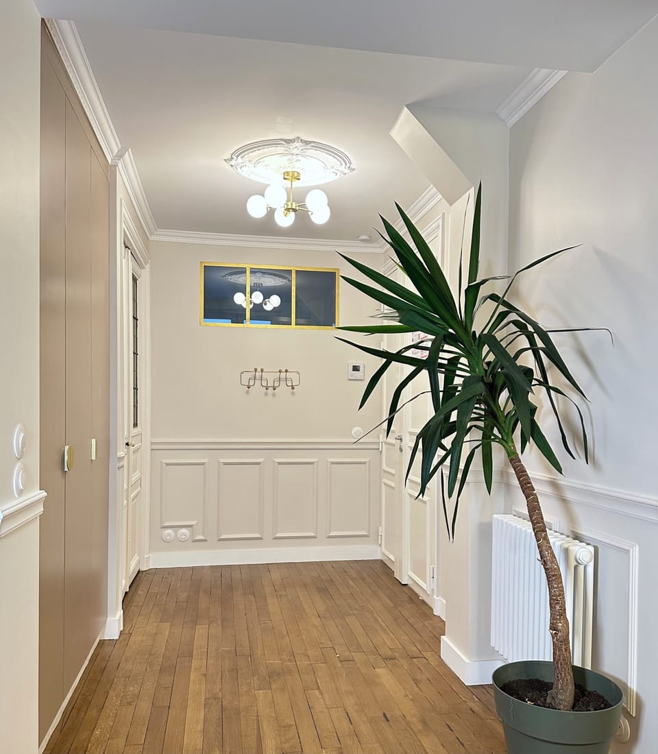 Interior entrance
