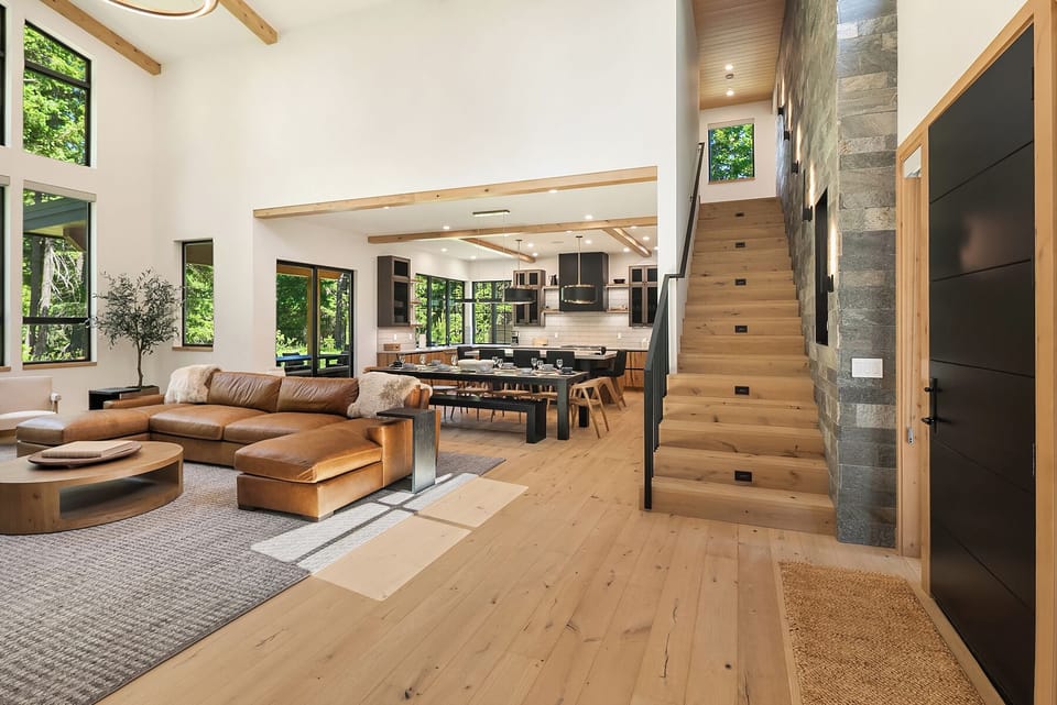 Grand Mountain Estate. - Open concept great room!