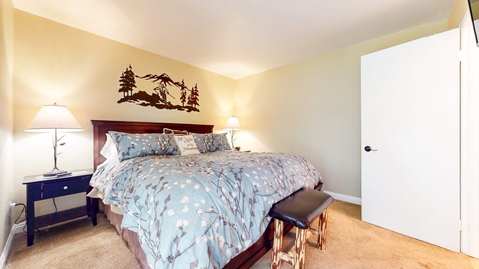 Condo, 2 Bedrooms | 2 bedrooms, desk, laptop workspace, iron/ironing board