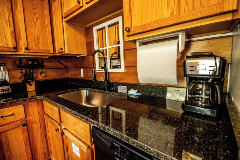 Hillside Hideaway's fully-equipped kitchen