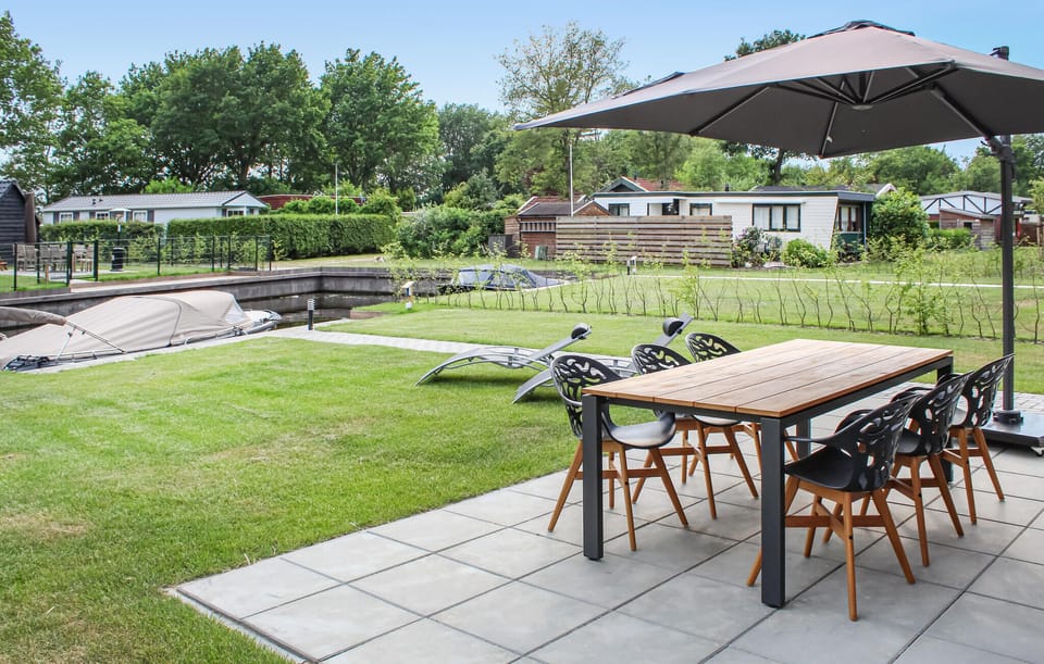 outside