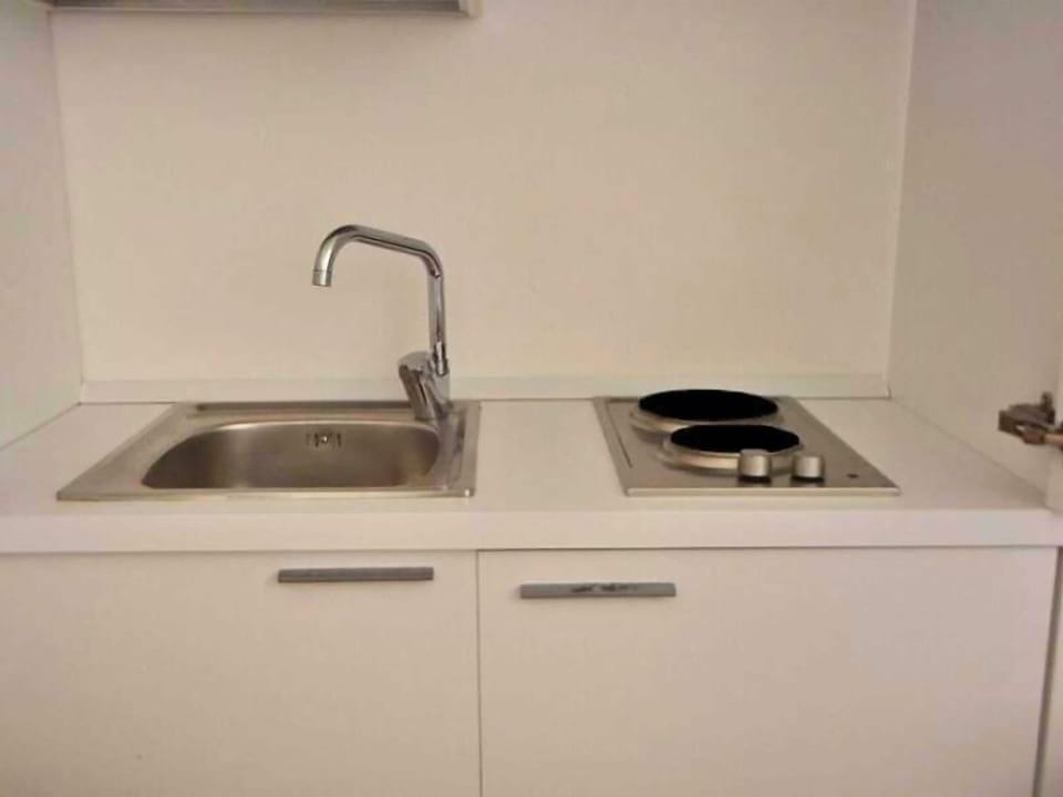 Standard Apartment | Private kitchen | Mini-fridge, stovetop, cookware/dishes/utensils