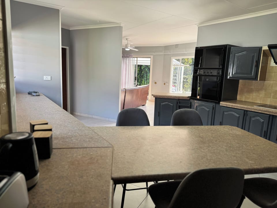 Microwave, oven, stovetop, electric kettle