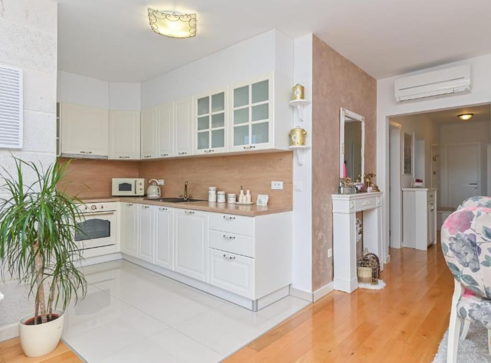 Apartment (Two Bedroom Apartment With Balcony An) | Private kitchen | Fridge