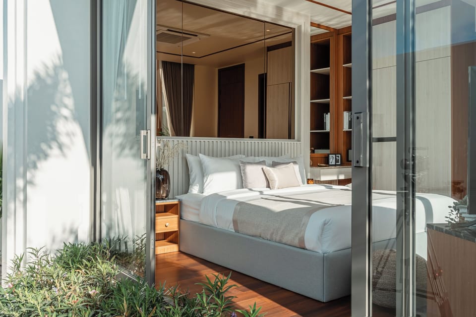 3 Bedrooms Pool Villa | In-room safe, blackout drapes, soundproofing, iron/ironing board