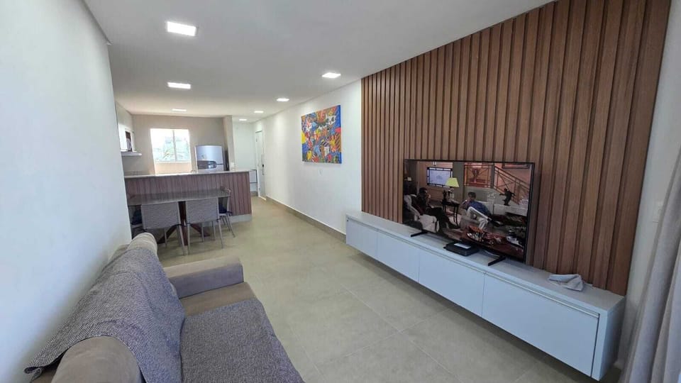 Deluxe Apartment, Sea View | Living area