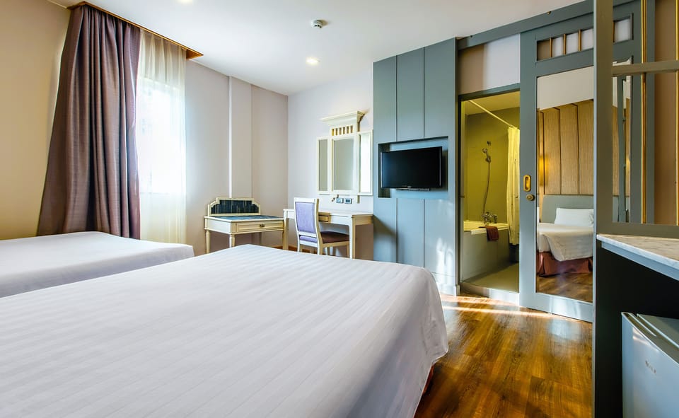 Grand Twin Room, 2 Twin Beds | Desk, soundproofing, free WiFi
