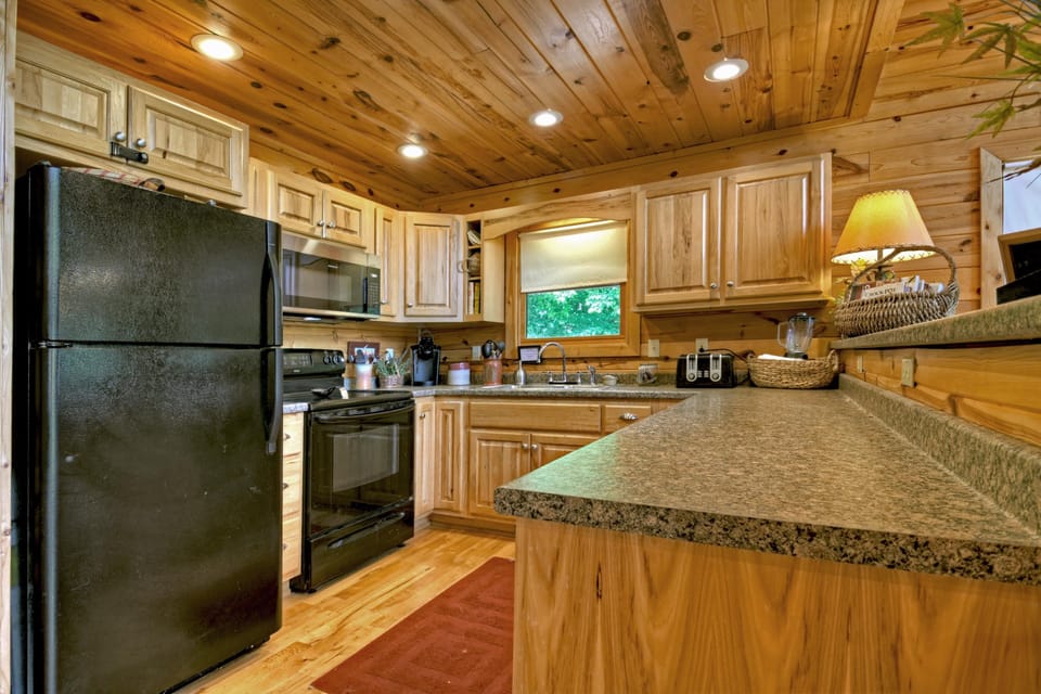 Rustic Kitchen perfect for cooking family meals