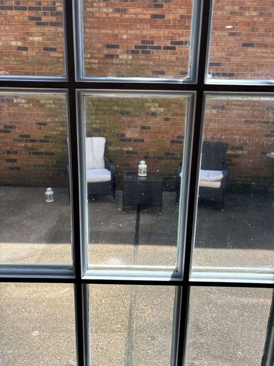View of patio area