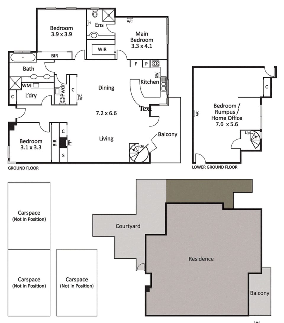 Floorplan of home