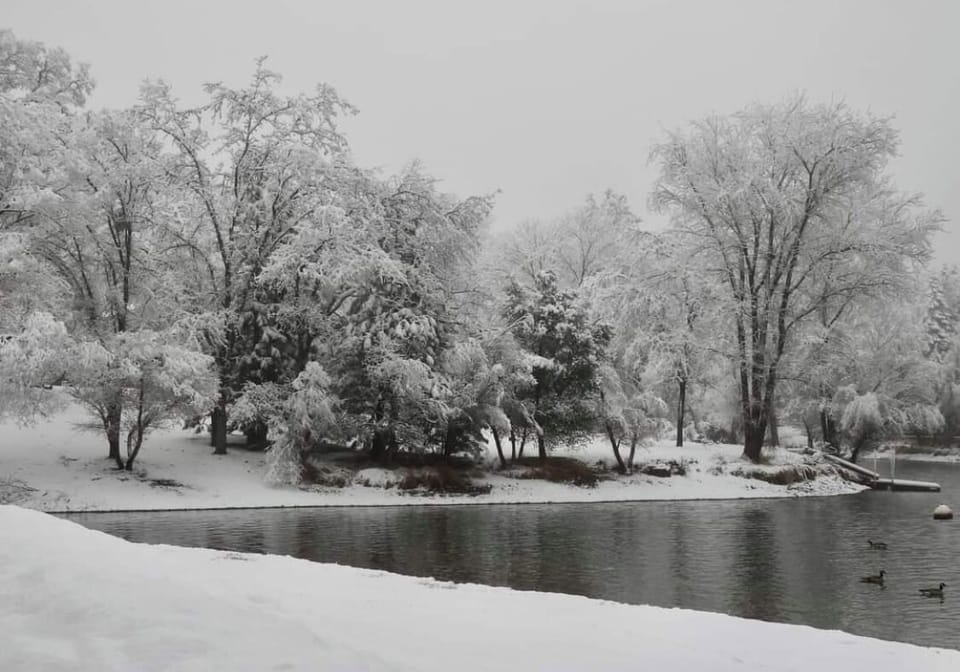 Use our sleds, snow clothes (as needed), and ice skates, as we get snow at PML!