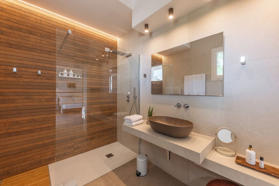 Deluxe Room | Bathroom | Shower, hair dryer, slippers, bidet
