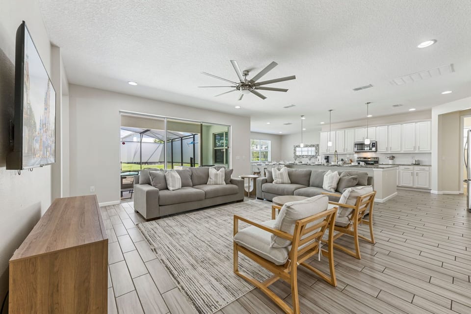 Open living area
