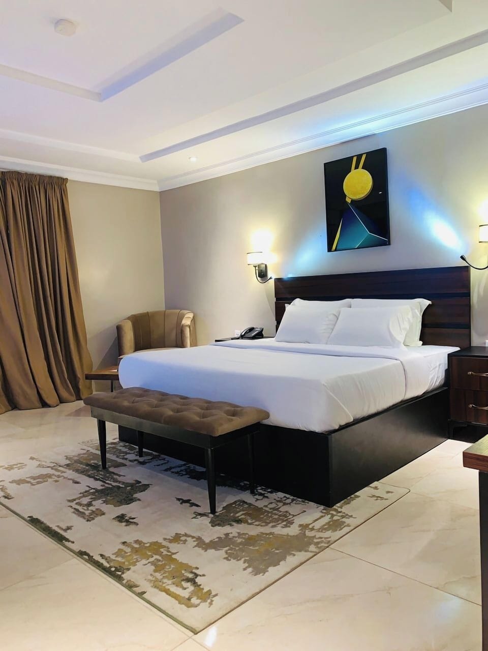 Deluxe Room, Balcony, City View | Desk, laptop workspace, free WiFi