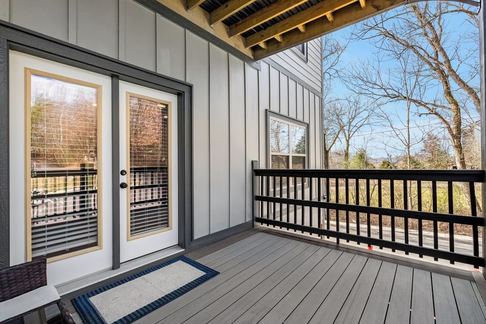Private balcony