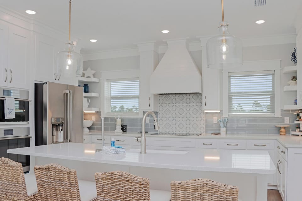 House, Multiple Beds (Port St Paradise) | Private kitchen | Oven, toaster