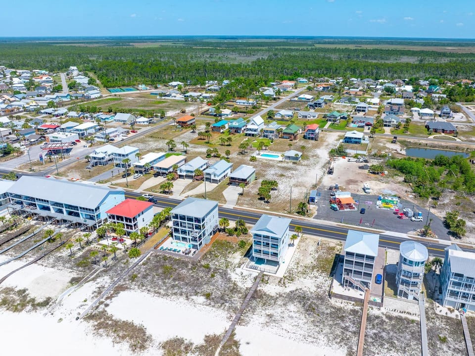 House, Multiple Beds (Port St Paradise) | Aerial view