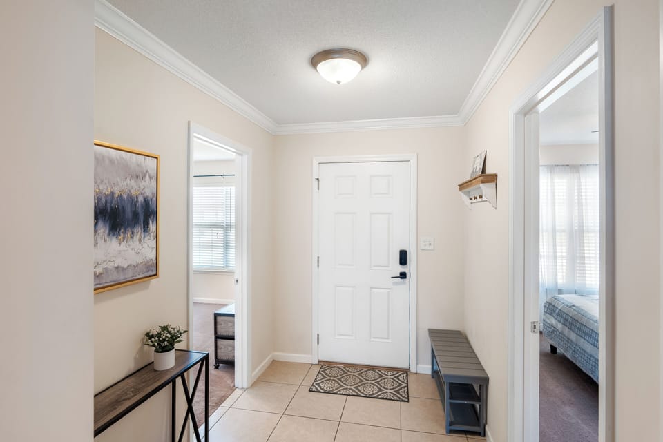Feel right at home with this warm and inviting entryway.