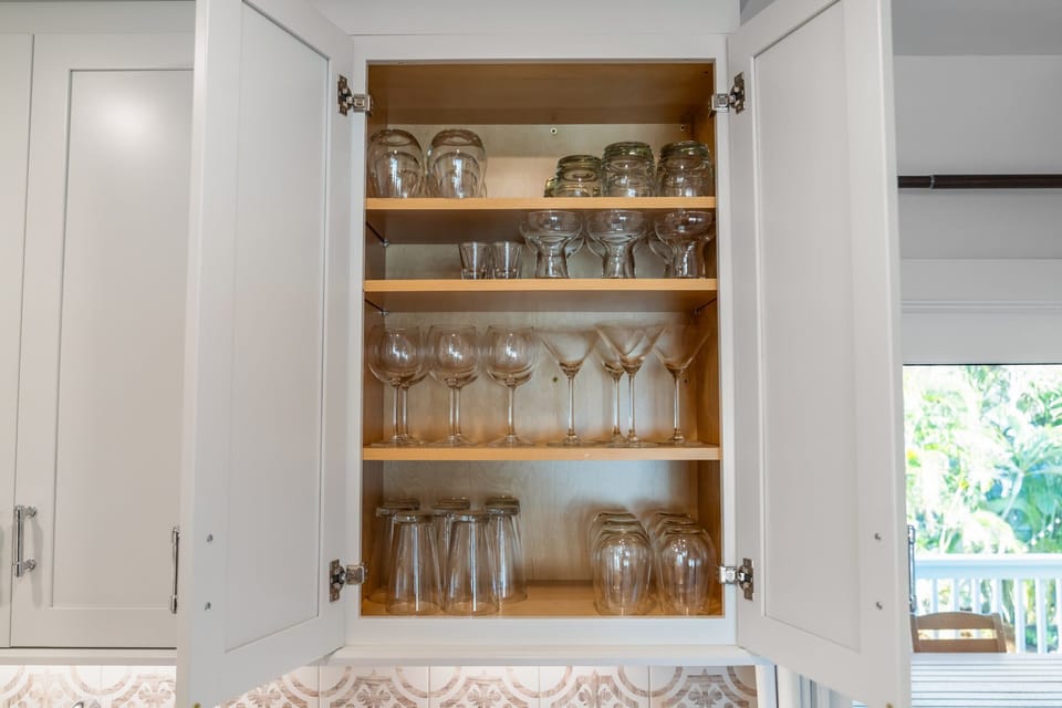 Full sets of drinkware including glasses, barware, outdoor cups, and kids cups.